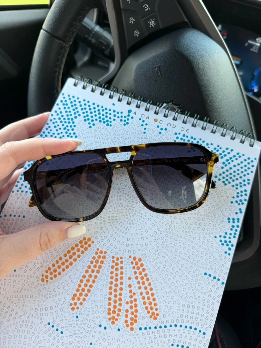 Quay Australia Tortoiseshell Sunglasses with Brown Lenses